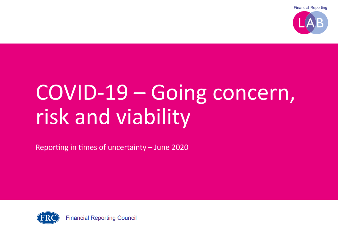 COVID-19 Going Concern, Risk and Viability