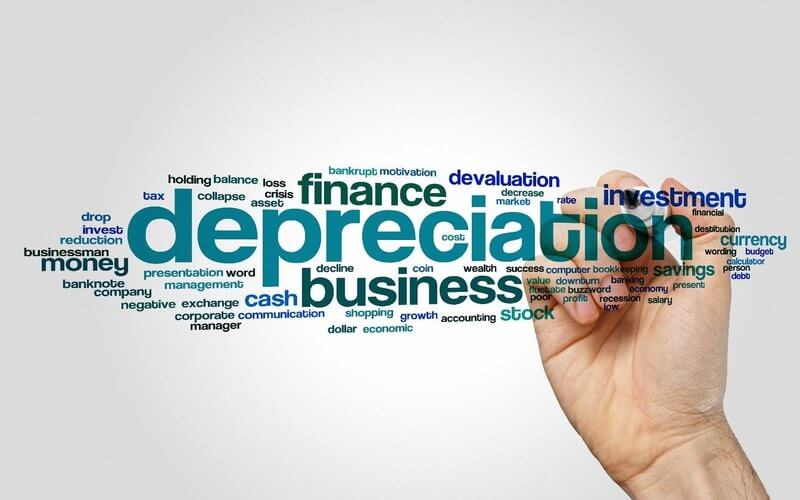 How do I account for a change in depreciation policy?
